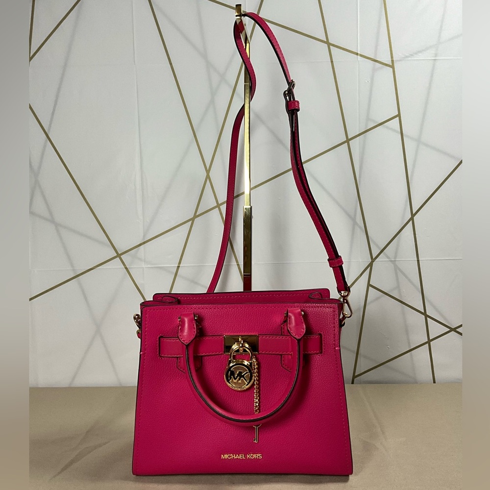 NWT MICHAEL KORS Hamilton Small Satchel